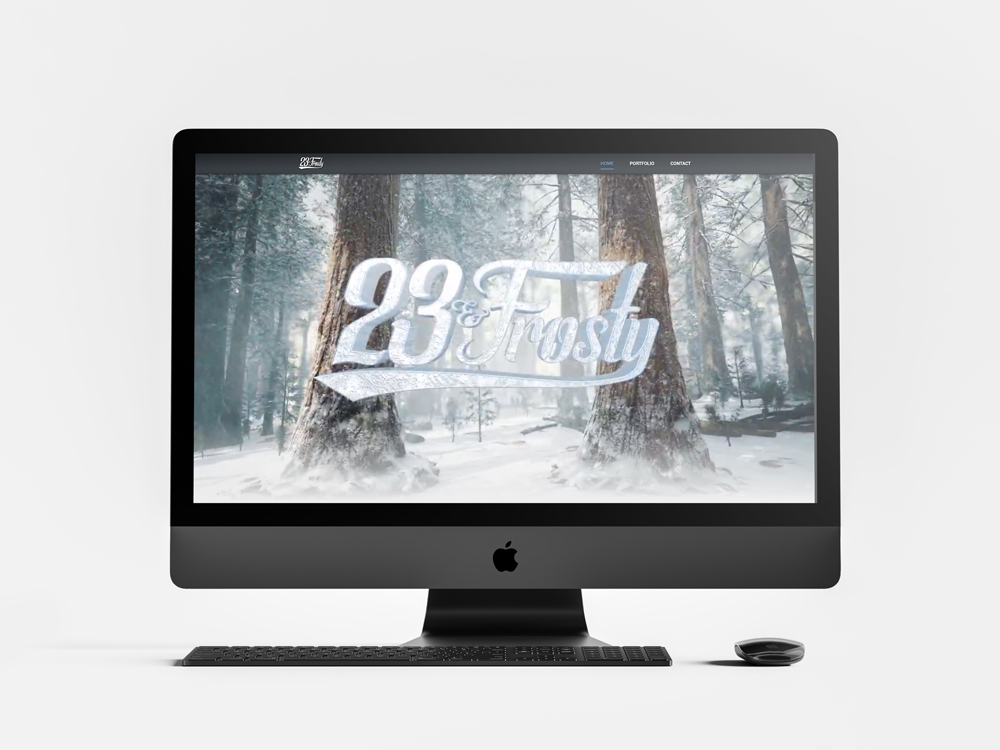 23 and Frosty Alaska Website Design